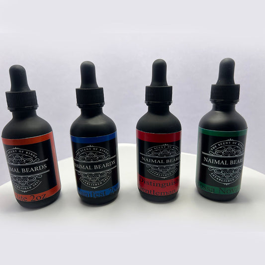 Beard Oils Four Pack